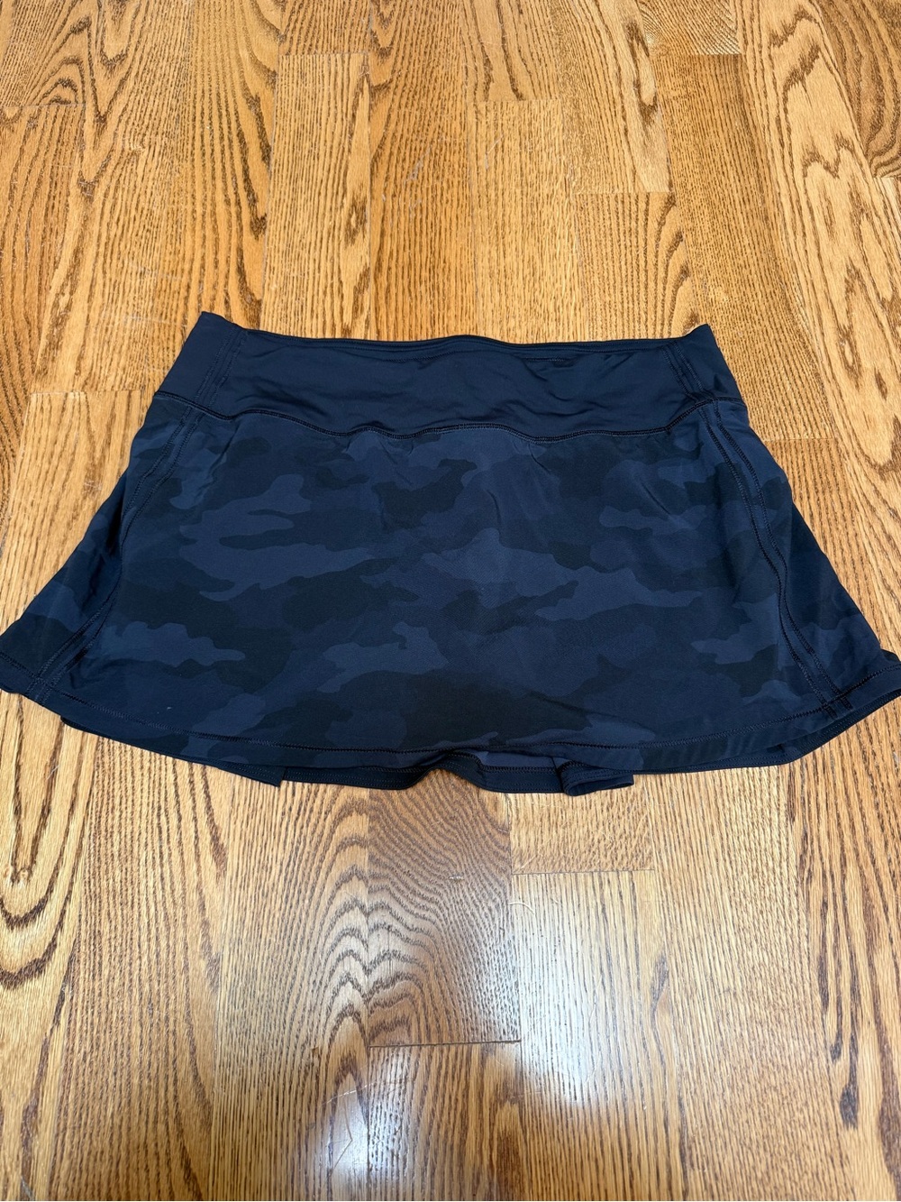 lululemon athletica Black Camo Tennis Skirt